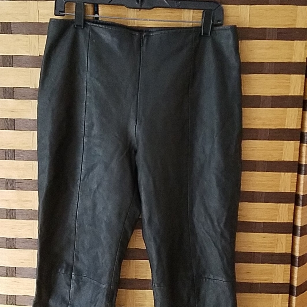 Cache Leather Lined Pants - image 2